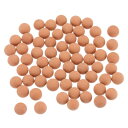 粘土小石 9-10mm 0.88 ポンド 茶色 ガーデニング 鉢植えボール 水耕栽培用 花瓶用品 盆栽装飾