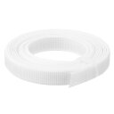 縫製用ボーン 1本入り5ヤード12mm - ポリエステル製スルータイプの低密度コルセットボーン ウェディングドレス 花嫁ガウン用(ホワイト)