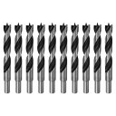 10個のブ ラッドポイ ントドリルビット16mm(40/64