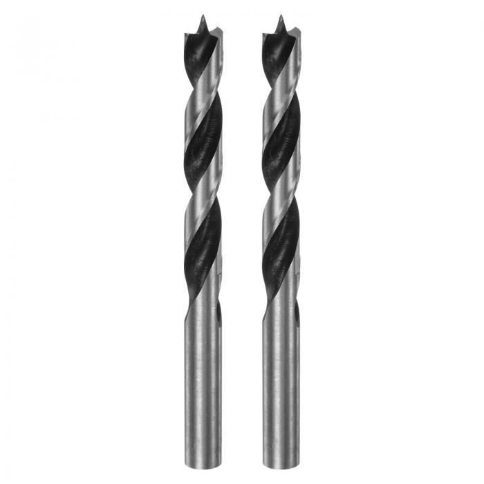 2個のブ ラッドポイ ントドリルビット10mm（25/64