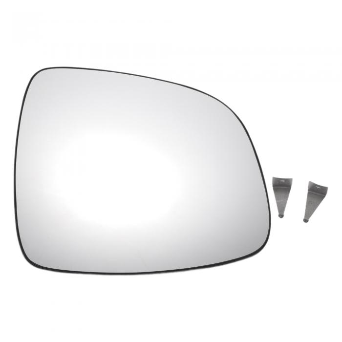 X AUTOHAUX フィアットに対応セディチ2006-2011用の右側助手席ミラーガラス交換品W / バッキングプレートコンベックスヒーター付きホワイトガラス。