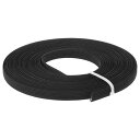 裁縫用ボーン 1個入り10ヤード8mm - ポリエステル製の通し縫い高密度コルセットボーン ウェディングドレス 花嫁ガウン用(黒)(4)