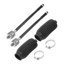 X AUTOHAUX Dodgeに対応チャージャー2011-2019用4個フロントインナータイロッドエンドキットサスペンションステアリングタイロッドエンドダッジチャレンジャー2011-2019用ドラッグリンクNo.EV800963