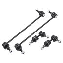 X AUTOHAUX Volvoに対応S40 2004-2011 Volvoに対応V50 2005-2011 Volvoに対応C70 2006-2013用のフロントリアスウェイバーリンクスタビライザーリンクキット サスペンションキット4個