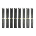 バ レルヒンジ溶接 120x17.5 mm (LxD) 炭素鋼 溶接可能 取り外し可能 バ レルヒンジ 金属ゲートスイングドアトレーラーランプ用 9 mmピン外径 8個