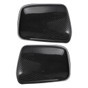 X AUTOHAUX レクサスに対応RX300 RX 300 SUV 1999-2003用のブラックカーボンファイバー製のペアカーリアビュードライバーパッセンジ...
