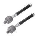 X AUTOHAUX Jeepに対応グランドチェロキー2011-2015 Dodgeに対応デュ-ランゴ2011-2015用の2個のフロントインナータイロッドエンドキット サスペンションステアリングタイロッドエンド ドラッグリンクNo.EV800987
