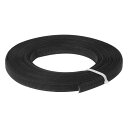 縫製用ボーン 1個入り10ヤード10mm - ポリエステル製の通し縫い高密度コルセットボーン ウェディングドレス 花嫁ガウン用(黒)