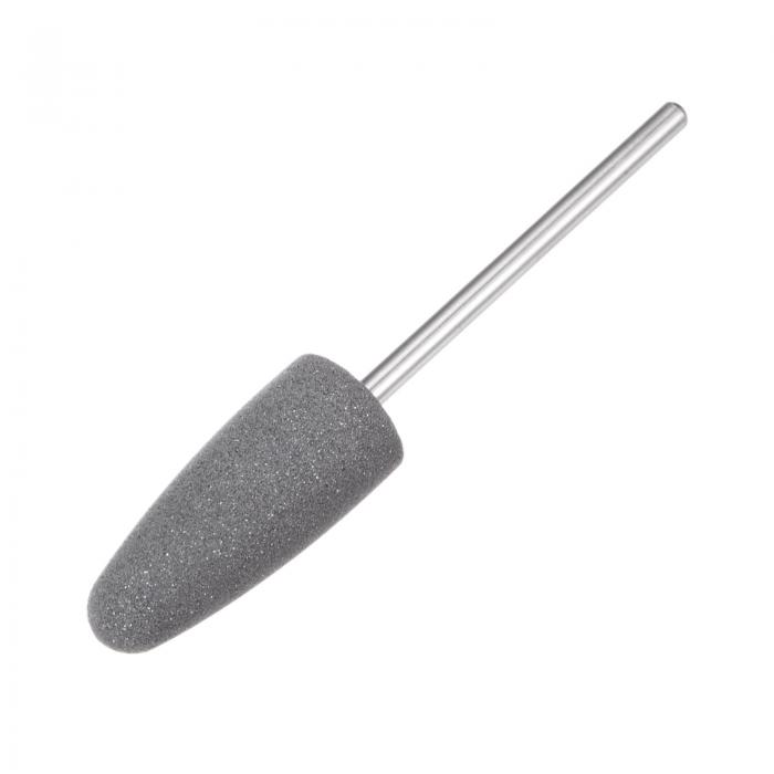 120グリット研磨モンテッドストーン2.35mmシャンク2/5"(10mm)直径円錐形ヘッドストーン研磨および研磨..