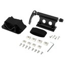 X AUTOHAUX 1セットのユニバーサルクイックリリース自転車フォークマウントラックとルーフキャリア 0.26インチ(6.5mm)/ 0.79インチ(20m...