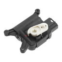 VekAuto HVACヒーターブレンドドアアクチュエーター Audiに対応 Q3 2014-2018対応 耐久性のあるプラスチック製 黒ホワイト色(2)