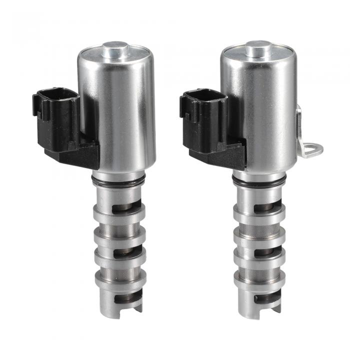 Hihaha No.23796JK20B/237966N200 エンジン可変バルブタイミングVVTソレノイド INFINITIに対応 EX35 2008-2012用 / インナーカーエンジンカムシャフトオイルコントロールバルブ / 耐久性のある金属製 / 2個セット