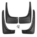 Hihaha トヨタに対応RAV4 L 2004-2005用マ ッドフラップスプラッシュガードとマウントアクセサリー/フロント&リアサイドマ ッドガード/耐久性/1セット