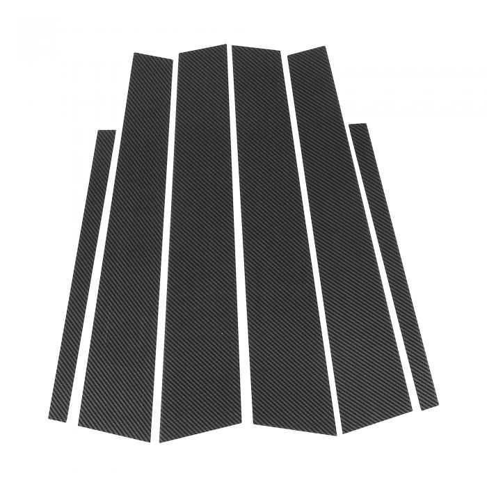 Hihaha ホンダアコードEX-L 2013-2017用のドアピラーウィンドウト リム / 車のフロントリア左右 / アン..