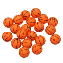 PATIKIL 12mmスポーツボールビーズ 36個入り シリコンスポーツビーズ バスケットボールビーズスペーサービーズ ネックレス ブレスレット ランヤード ...