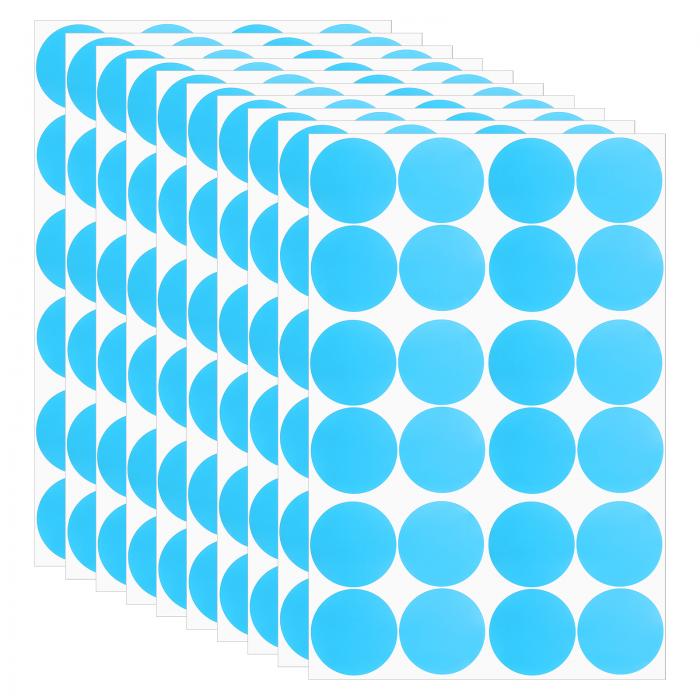 PATIKIL 丸型カラーステッカー 1.2