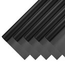 PATIKIL フラワーラッピングペーパー 20枚 フラワーブーケペーパー 防水クッションラップ クラフトペーパー 花屋用品 結婚式 卒業式 誕生日用 黒