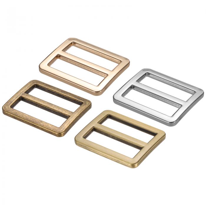 PATIKIL 1"トライグライドスライドボタン 20個セット バックパックバッグベルト用 調整可能なバックル..