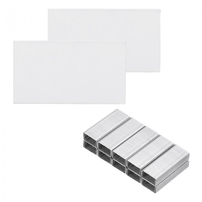 PATIKIL ステープラー用ステープル 2パック #10 ミニ 3/16