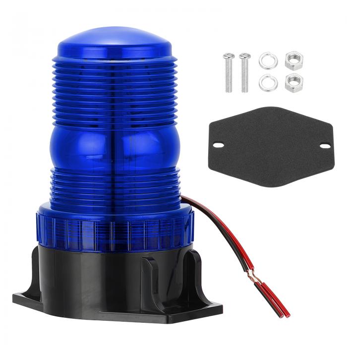 PATIKIL LEDストロボ警告灯 トラッ ク トラクター 車両 屋根 フォークリフト ゴルフカート 芝刈り機 UT..