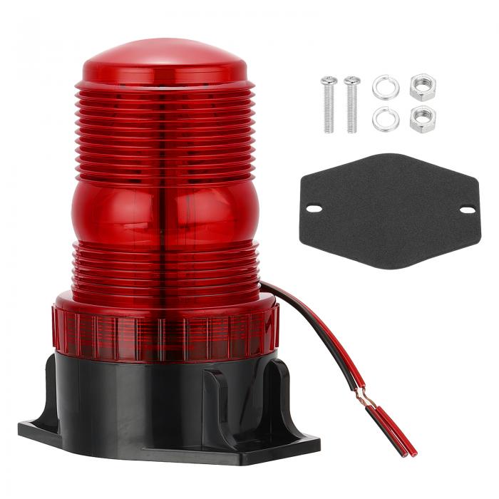 PATIKIL LEDストロボ警告灯 トラッ ク トラクター 車両屋根 フォークリフト ゴルフカート 芝刈り機 UTV..