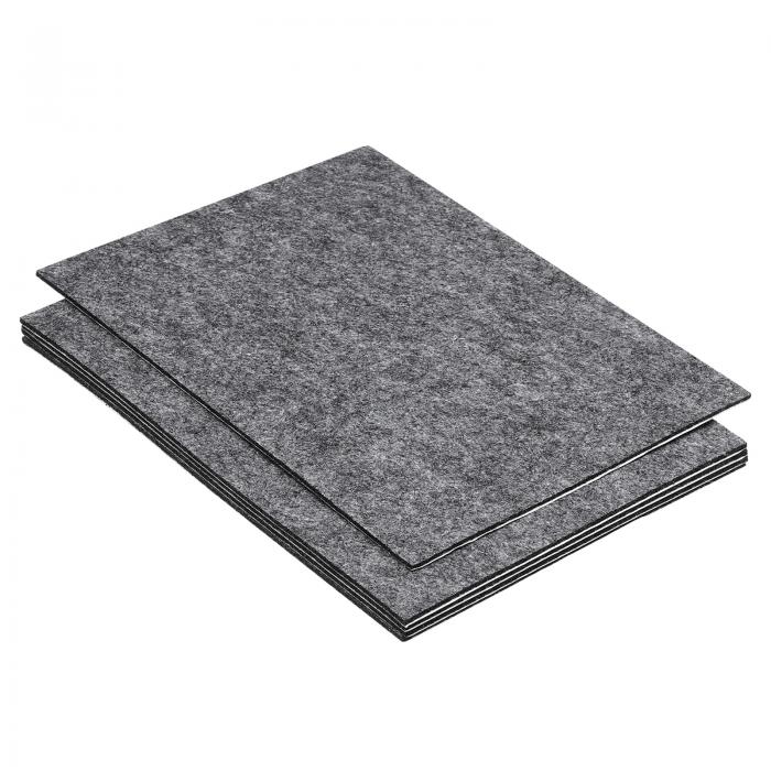 PATIKIL 8x6"ランプベースフェルト 5個セット 2mm厚 長方形ソフト粘着性 ある滑り止め 傷防止フェルト ..