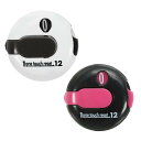 PATIKIL ゴルフスコアカウンター 2個セット ミニゴルフショットストロークアタッチメントカウンター クリッカークリップ ゴルファー用グローブバッグ帽子用 黒ホワイト/黒ピンク