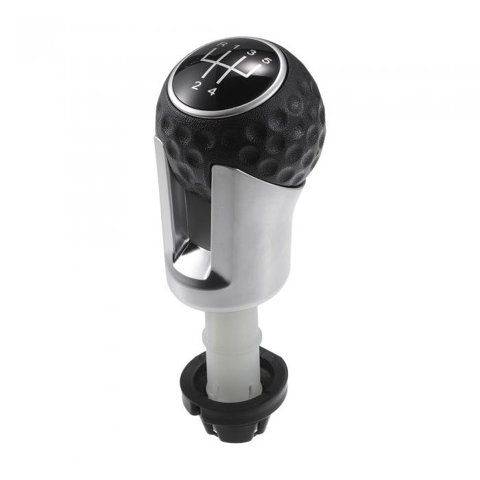 A ABSOPRO VWに対応ゴルフ2003-2021用の5速マニュアルギアシフトノブ プラスチック製のフェイクレザー..