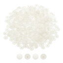 プラスチック製のねじキャップカバー 直径12mmの装飾用タッピングねじカバー キャビネット用家具ねじカバー 本棚ねじセット ウォームホワイト 300個入り