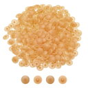 プラスチック製のねじキャップカバー 直径12mmの装飾用タッピングねじカバー キャビネット用ねじカバー 本棚用ねじセット ペールイエローイエロー 300個セット
