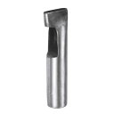 レザーオーバルホールパンチ 26x6mm ベルトホールパンチャー 楕円形 ホローパンチングカッティングツール レザークラフト ウォッチバンド ストラップ 布 ガスケット用