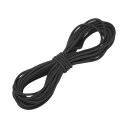 弾力性のあるコード ヘビースト レッチストリングロープ 5/32" 11ヤード(4mmx10m) DIY縫製 アウトドアキャンプ タイダウンフックストラップ 黒