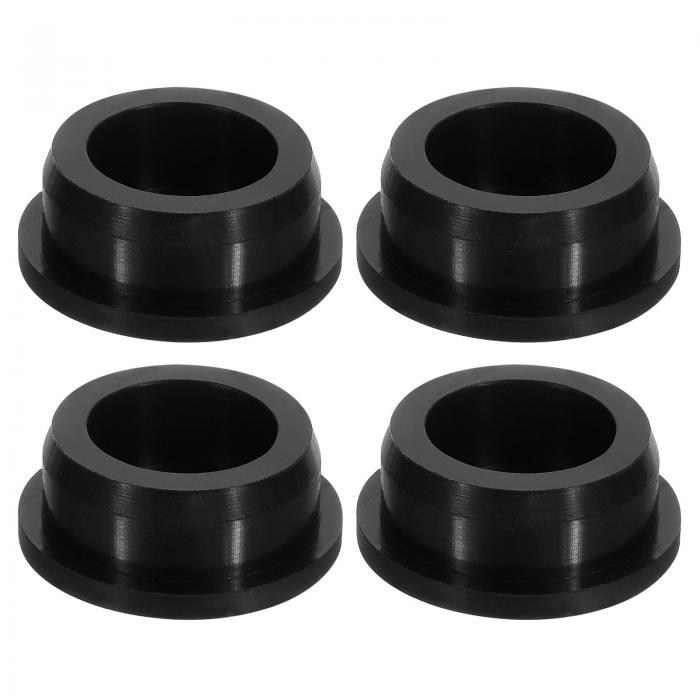 ゴム栓 シリコン栓 適合口径33-34mm 4個入り ホールプラグ 外径40.3 mm 直径34.3 mm 高さ15.5mm 耐熱 むどく無臭 防塵 研究産業 食品えいせい いりょう介護用 ブ ラ ック