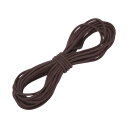 弾力性のあるコード ヘビースト レッチストリングロープ 5/32" 11ヤード(4mmx10m) DIY縫製 アウトドアキャンプ用タイダウンフックストラップ コーヒー色