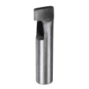 レザーオーバルホールパンチ27x6mm ベルトホールパンチャー 楕円形 ホローパンチングカッティングツール レザークラフト ウォッチバンド ストラップ 布 ガス...