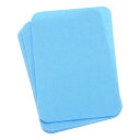 16枚セットの衣類用アイロンパッチ 補修パッチ アイロンで接着 4.1"x3" 洋服 パンツ バッグの穴補修 装飾用(スカイブルー)
