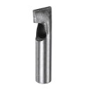 レザーオーバルホールパンチ 29x4mm ベルトホールパンチャー 楕円形 ホローパンチングカッティングツール レザークラフト ウォッチバンド ストラップ 布 ガ...