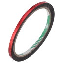 赤いメタライズテープ 1/5