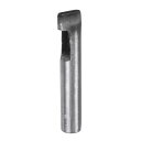 レザーオーバルホールパンチ 18x5mm ベルトホールパンチャー 楕円形 ホローパンチングカッティングツール レザークラフト ウォッチバンド ストラップ 布 ガ...