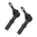 X AUTOHAUX 2個セットのフロントアウターラックエンドキット サスペンションステアリングタイロッドエンド ドッジに対応用 Ramに対応 1500用 Ramに対応 2500用 Ramに対応 3500用 ドラッグリンク