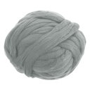 ニードルフェルトウール 16 Oz 天然繊維ウール糸ロービング ウェットフェルト 手工芸 DIY材料用 グレー