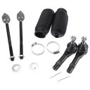 X AUTOHAUX マツダに対応B3000 1998-2007 フォードに対応エ クスプローラー98-01用の6個のフロントインナーアウタータイロッドエンドキット サスペンションステアリングタイロッドエンド ドラッグリンクNo.ES3461/Ev-317