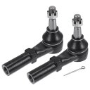 X AUTOHAUX シボレーに対応シルバラード2500 HD 2011-2019 GMCに対応シエラ2500 HD 2011-2019用の2個セットフロントアウタータイロッドエンドキット サスペンションステアリングタイロッドエンド ドラッグリンク