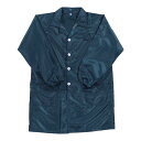 ESDラボコート 静電気防止衣類 科学ジャケット カフスラ ペルカラー付き ユニフォーム 男女兼用 (ネイビーブルー 2XL)