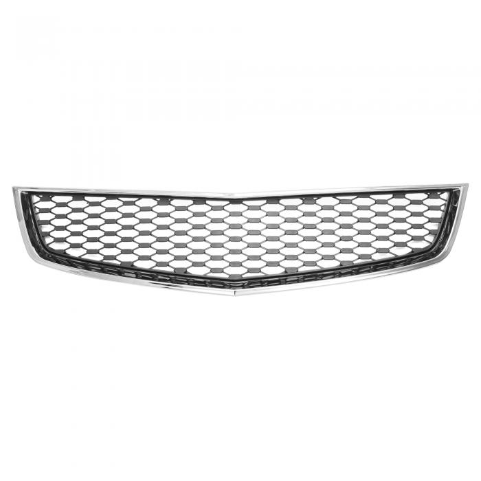 X AUTOHAUX No.25798750 フロントロアフードバンパーグリル シボレーに対応エクイノックス 2010-2015 フロントロアバンパーキドニーグリル クロームシルバートーン