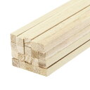 角材 19.69"x0.31"x0.31" 未塗装のハードウッドスティッククラフトツイッグログスティック DIYクラフト用20本パック