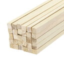 角材 19.69"x0.2"x0.2" 未塗装のハードウッドスティッククラフトツイッグログスティック DIYクラフト用30本セット