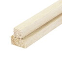 角材 19.69"x0.59"x0.59" 未塗装のハードウッドスティッククラフトツイッグログスティック DIYクラフト用3個セット