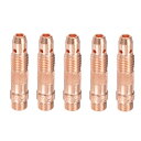 5個セット T I G溶接コレットボディ 54N20 (5/32