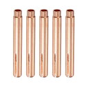 T IG溶接コレット 銅タングステン電極 コレットチップ WP9 20 25 T IG溶接トーチシリーズ用 13N23L 2.4 mm 5個